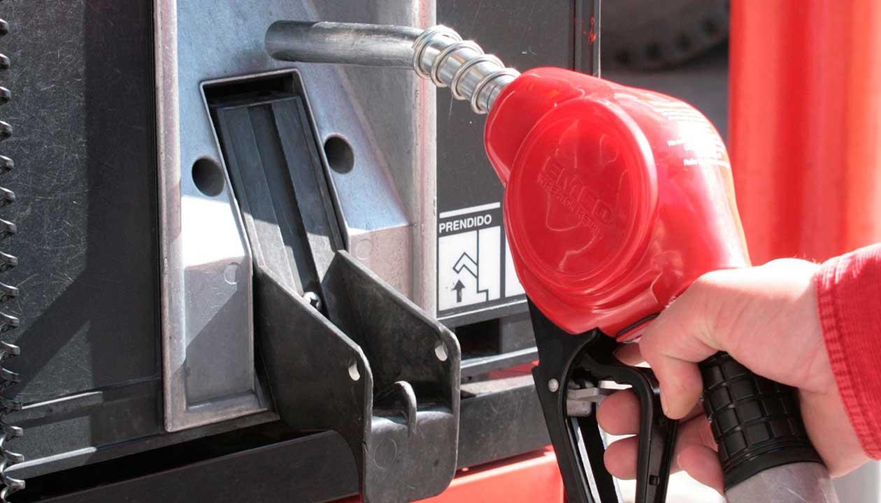 Estación de combustible.