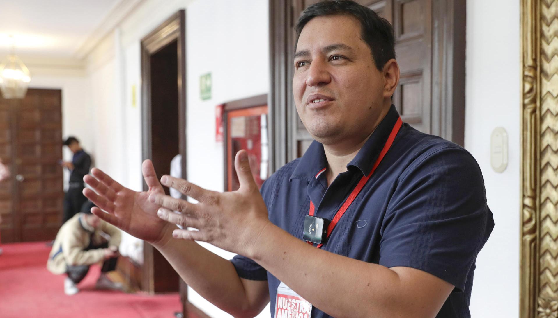  excandidato presidencial correísta Andrés Arauz.