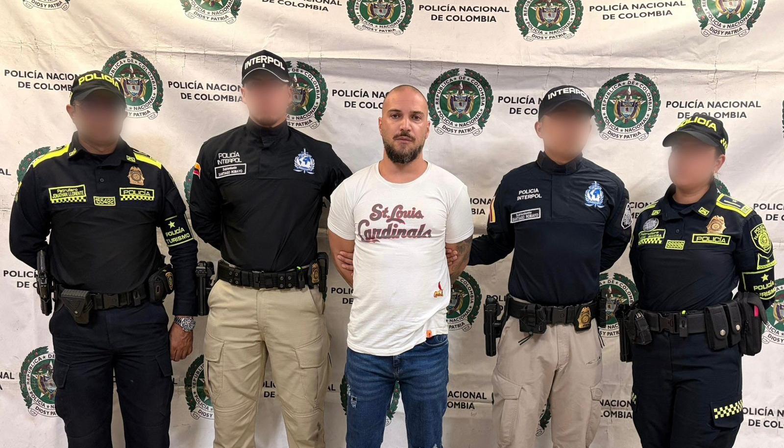 Tolga Korkut capturado por las autoridades en Barranquilla. 