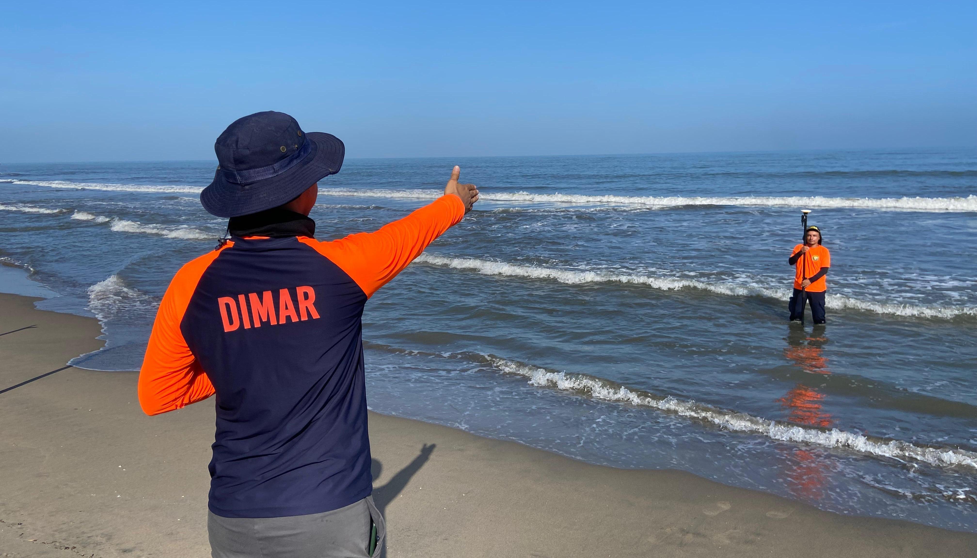 Fuertes vientos en el Atlántico.