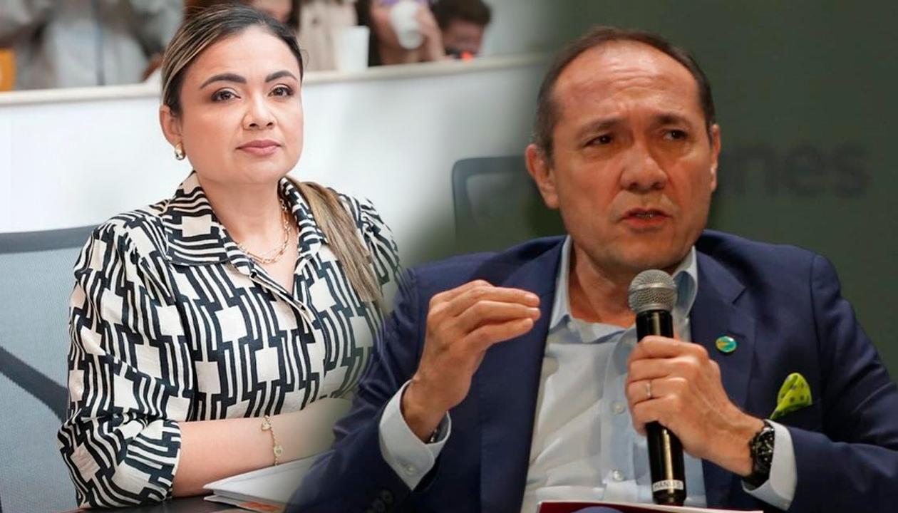 Lina Garrido y Antonio Sanguino