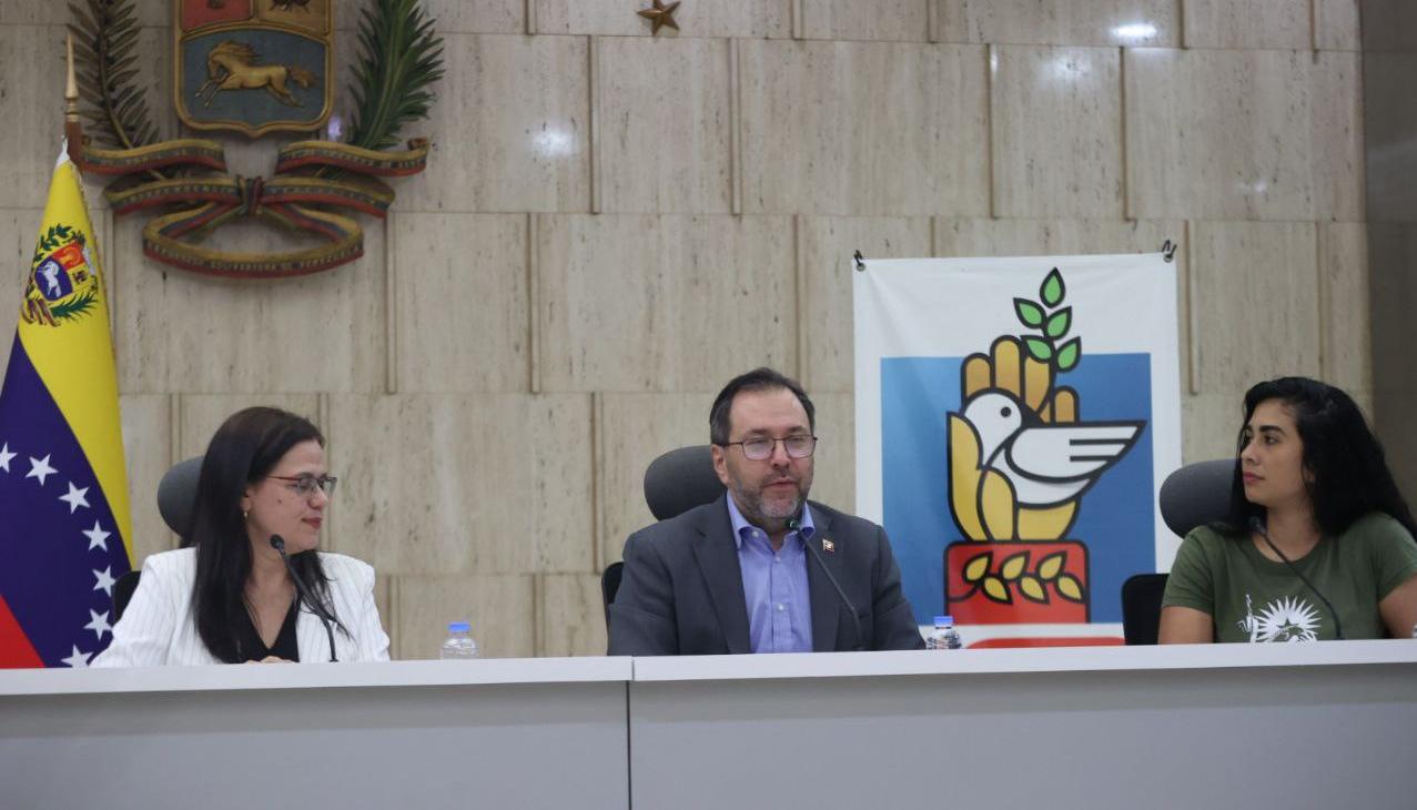 El canciller de Venezuela, Yván Gil.