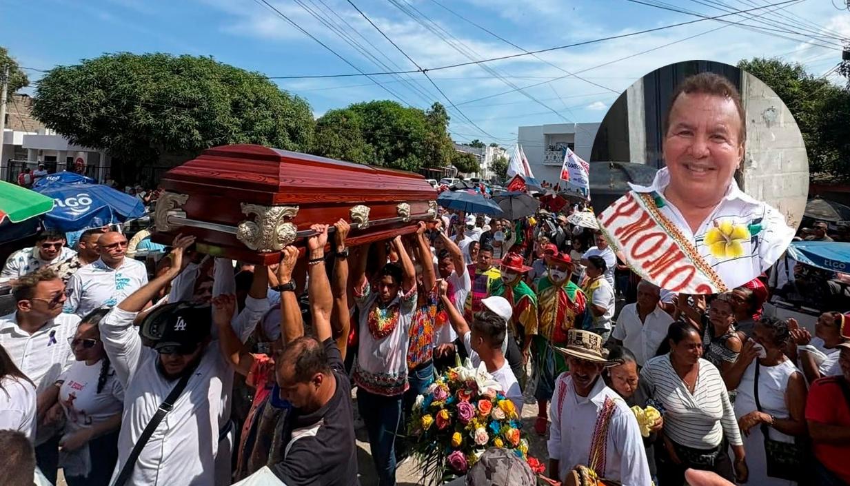 Argelio Consuegra Peña fue sepultado este sábado en Sabanalarga. 
