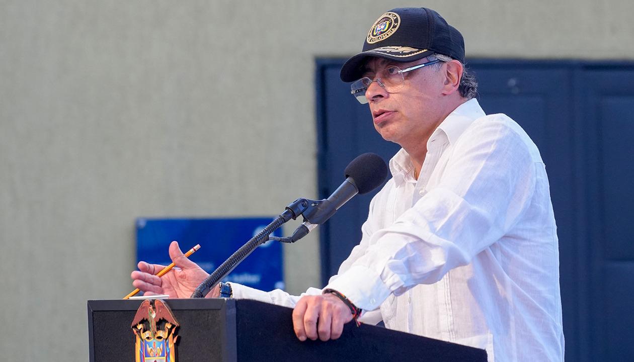 Gustavo Petro, Presidente de Colombia. 
