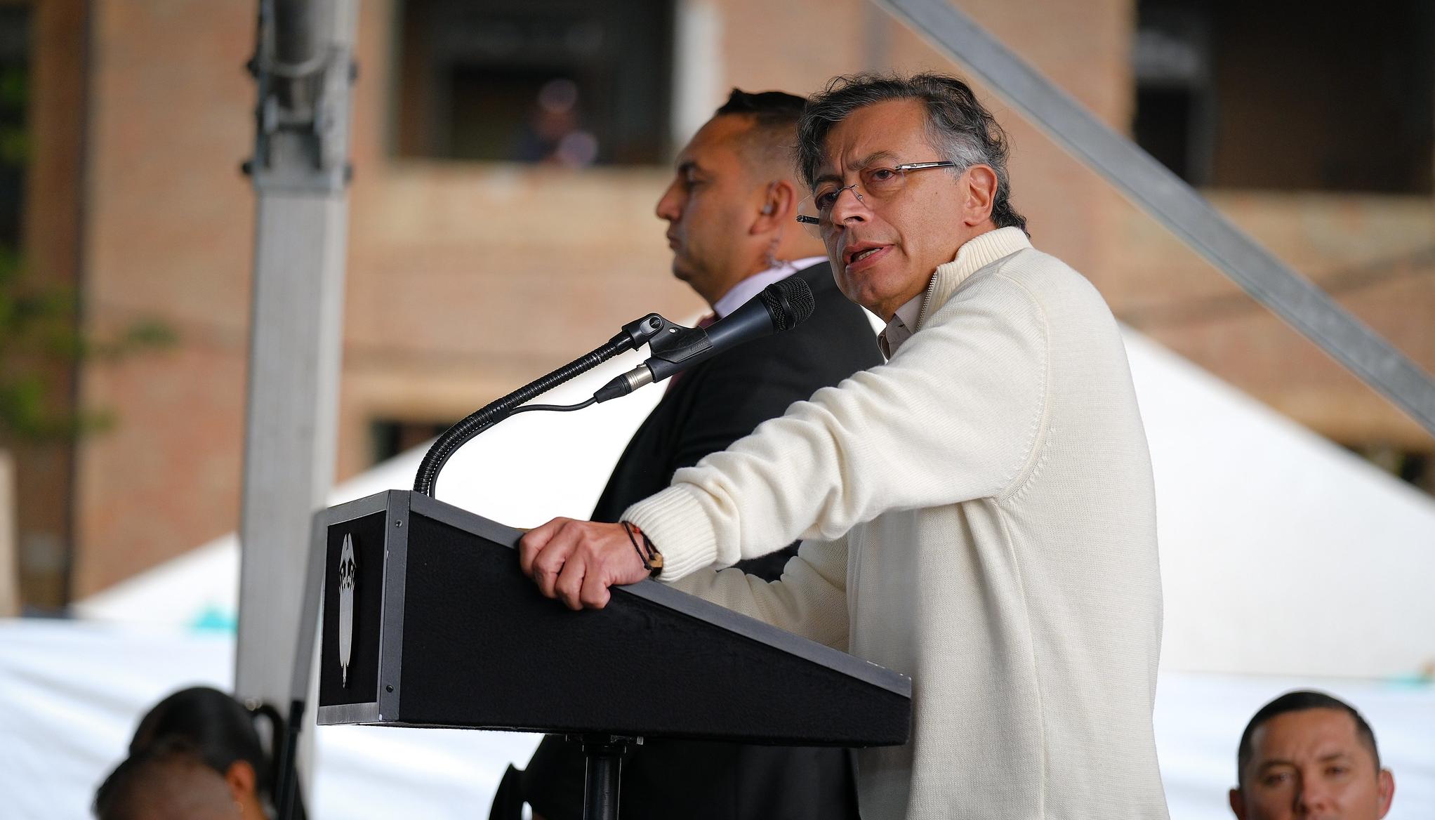 Gustavo Petro, Presidente de Colombia. 