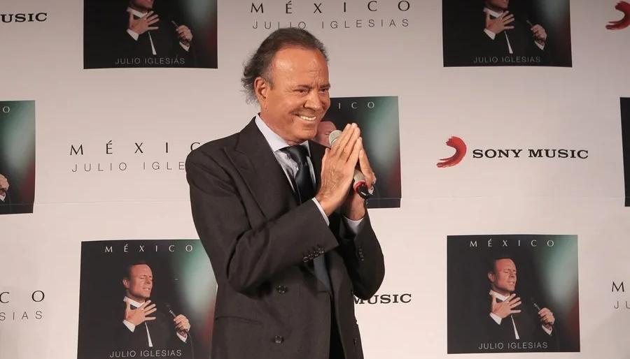 El cantante español Julio Iglesias.
