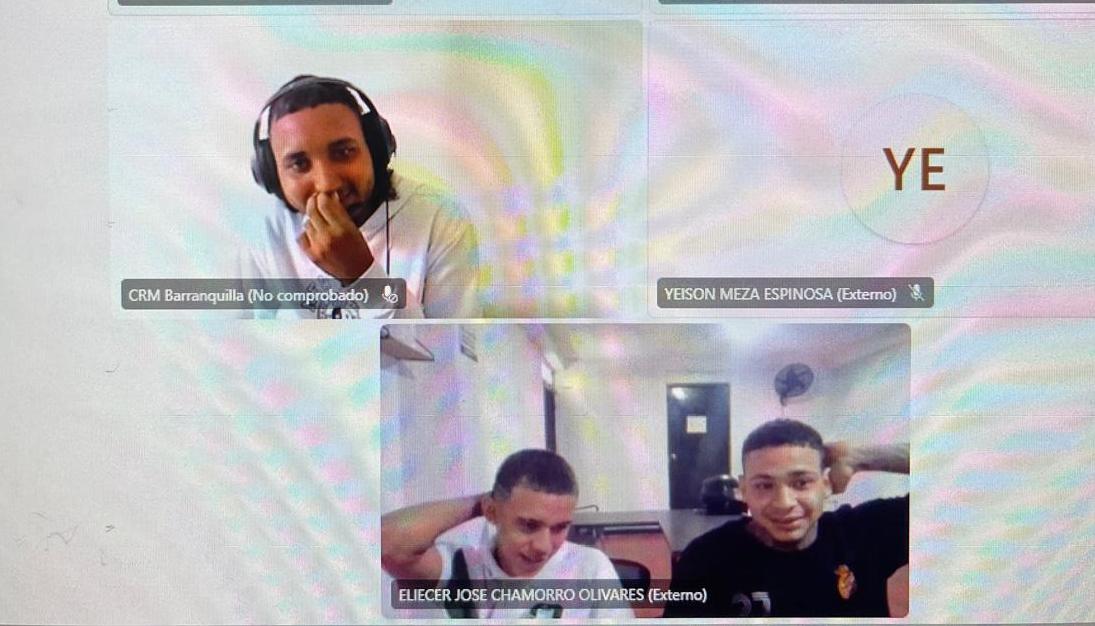 Tres de los imputados por la masacre en el barrio Villa Sol. 