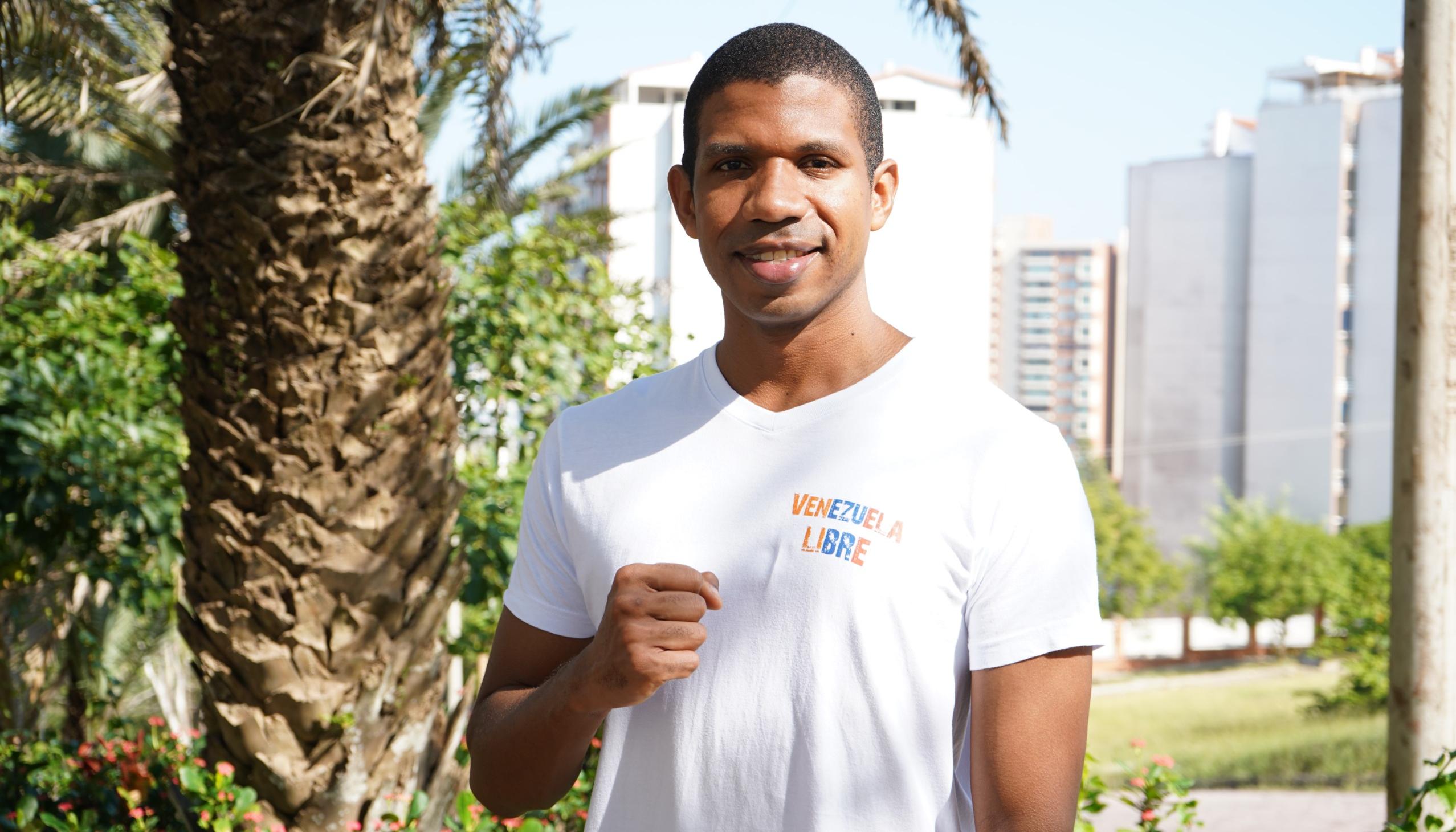 Juan Carlos Viloria, vicepresidente de 'Venezolanos en Barranquilla'.