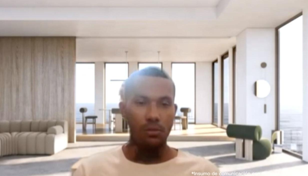 Luis Felipe Mejía Montero en audiencias concentradas. 