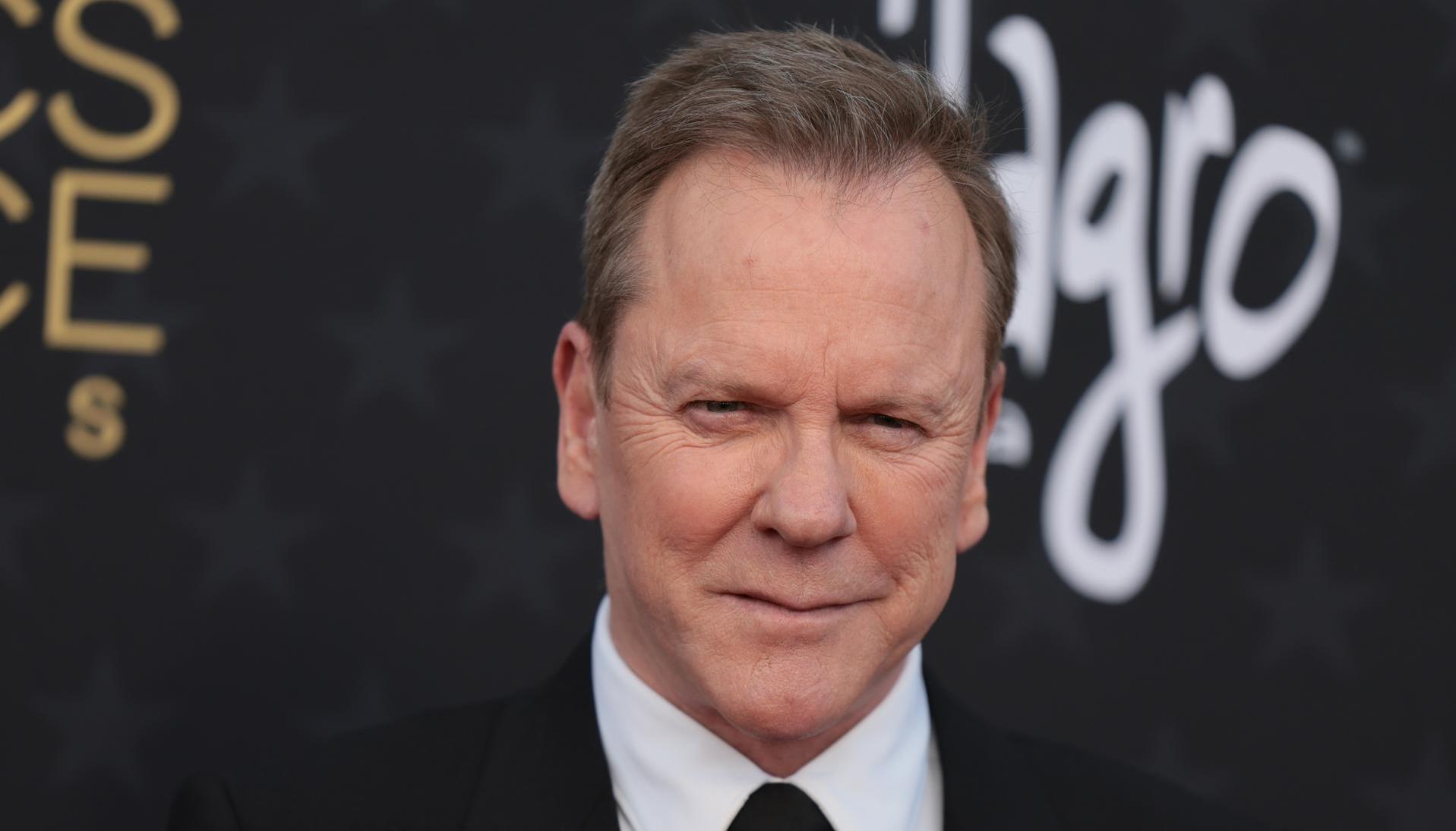 El actor Kiefer Sutherland.