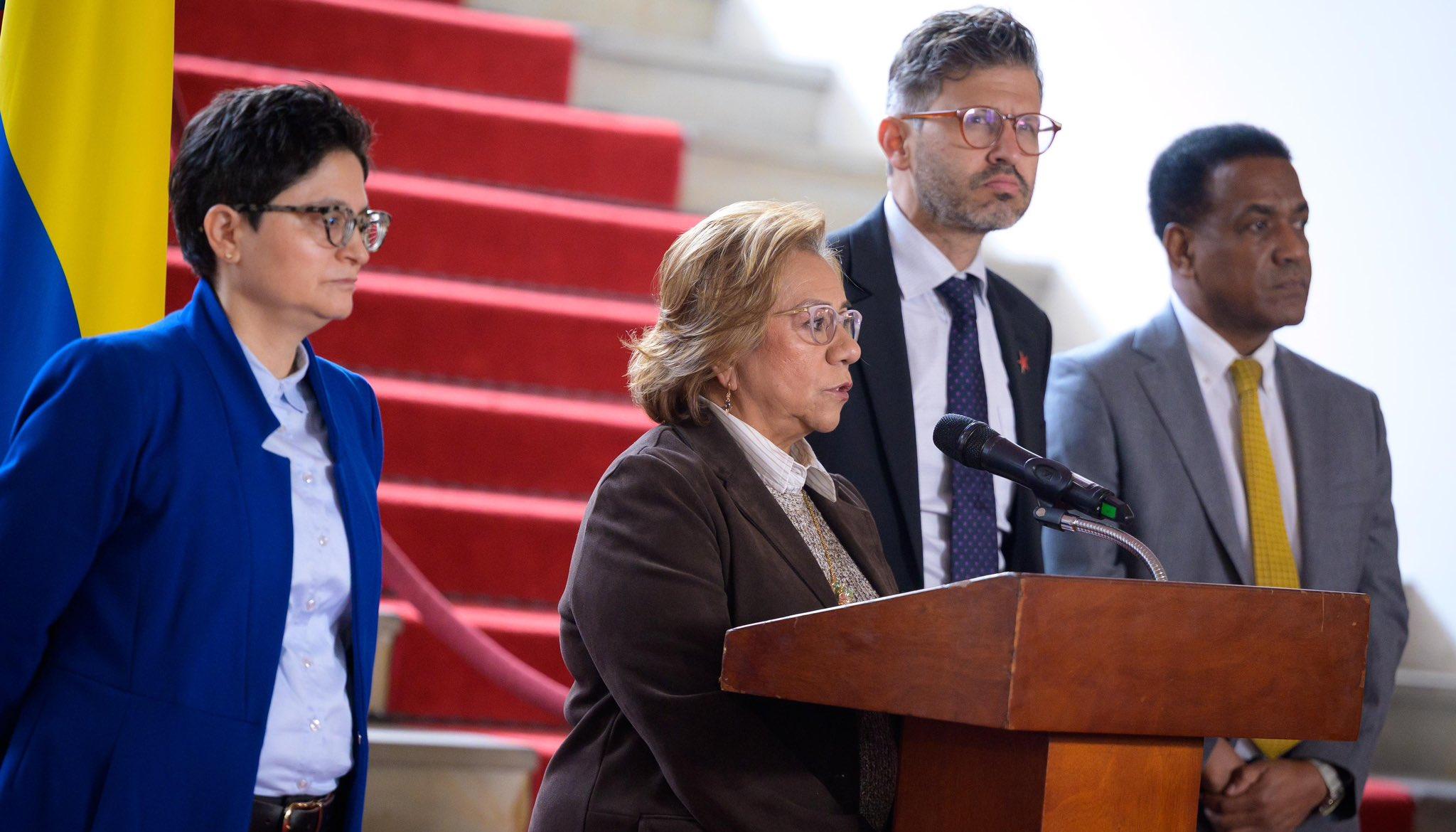 La canciller Rosa Villavicencio.