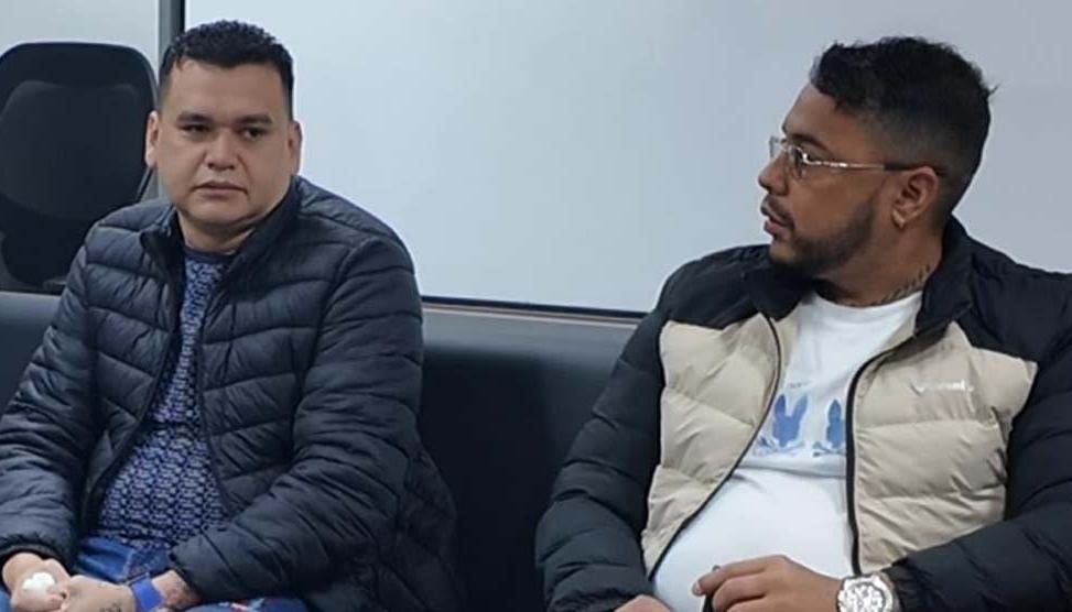 Digno Palomino y Jorge Eliécer Díaz Collazos, alias 'Castor'. 