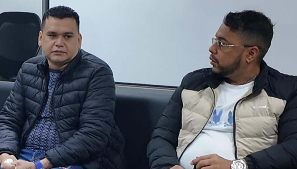 Digno Palomino y Jorge Eliécer Díaz Collazos, alias 'Castor'.