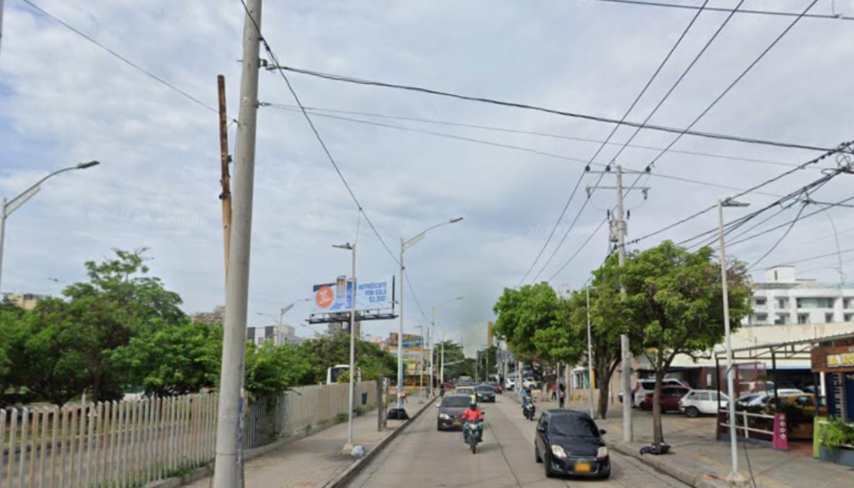 El ataque sicarial ocurrió en la calle 74, entre carreras 44 y 45. 