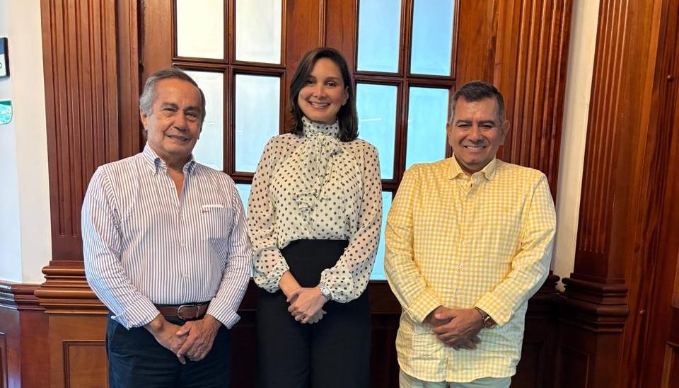 Mesa directiva de la Cámara de Comercio de Barranquilla