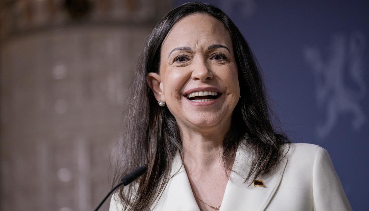 La líder opositora venezolana María Corina Machado.