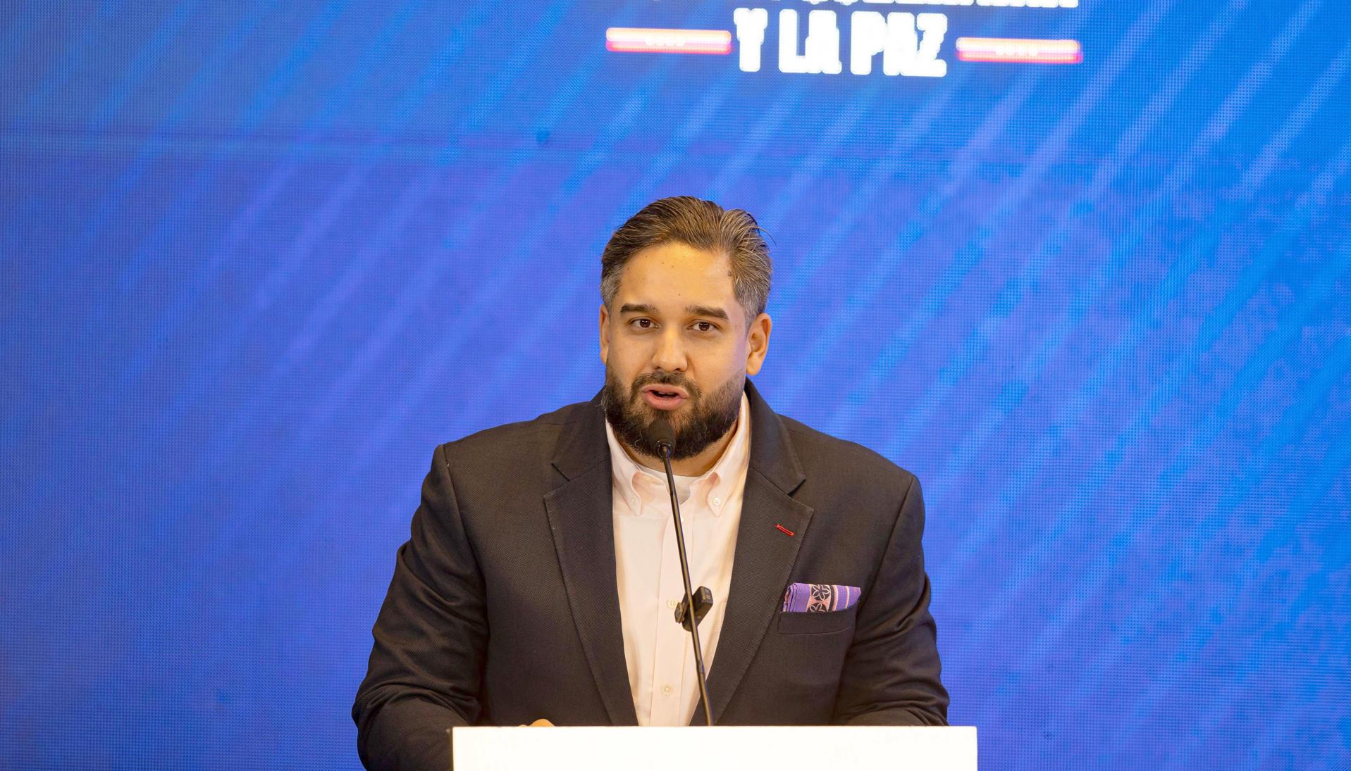 El diputado Nicolás Maduro Guerra, hijo del presidente de Venezuela, Nicolás Maduro.