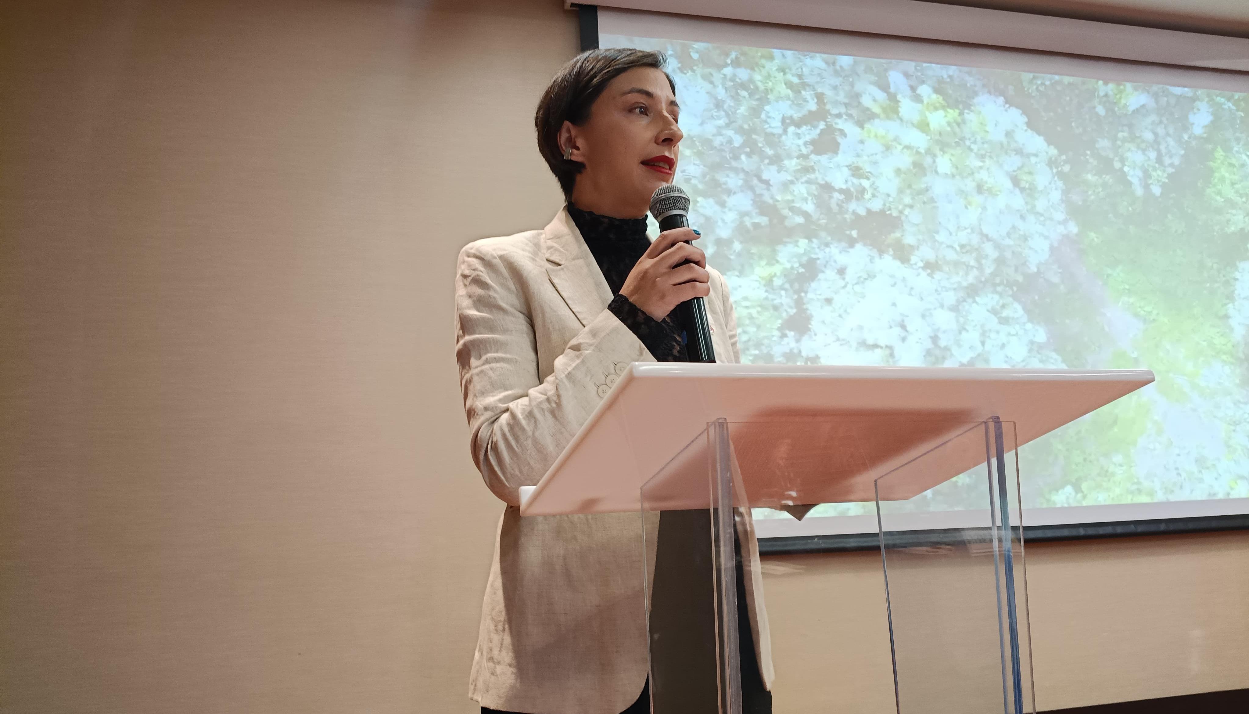 Martha Carvajalino, ministra de Agricultura.