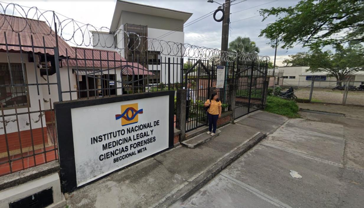 Dependencia de Medicina Legal Seccional Meta, en Villavicencio. 