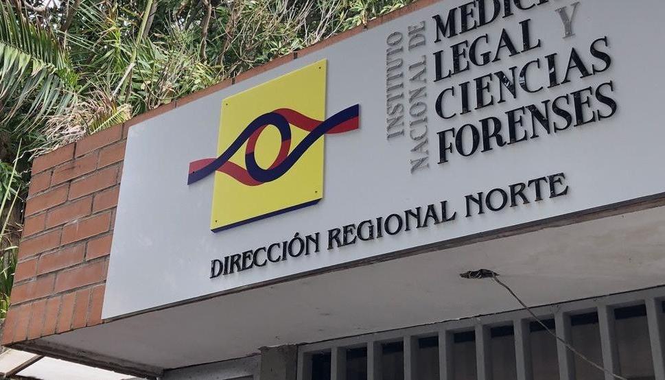 El cuerpo de la víctima mortal permanece este martes en Medicina Legal. 