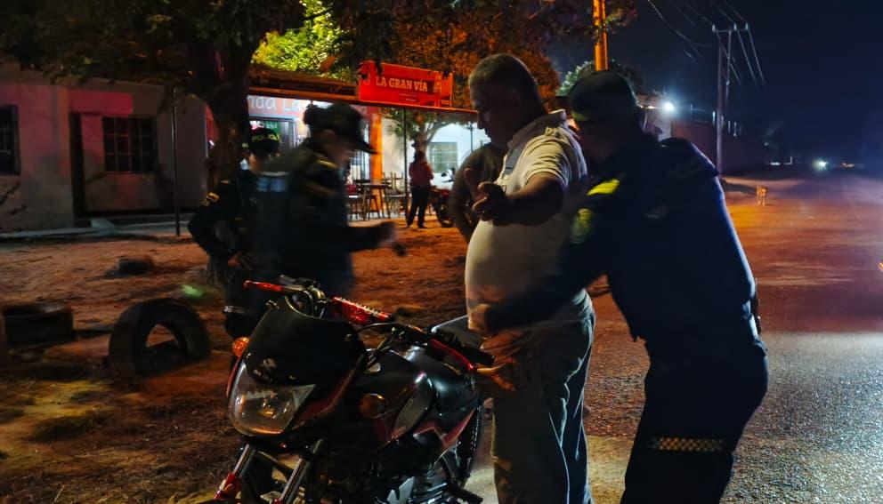 Operativos de la Policía en Baranoa