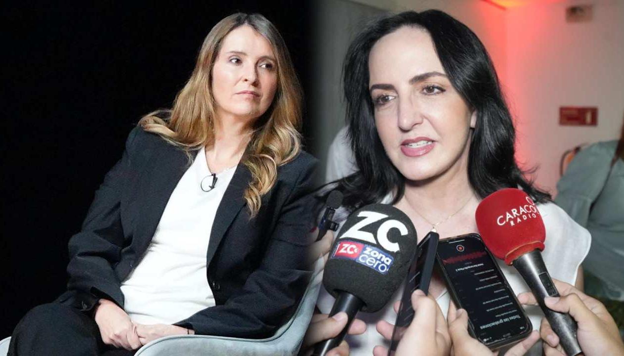 Paloma Valencia y María Fernanda Cabal.