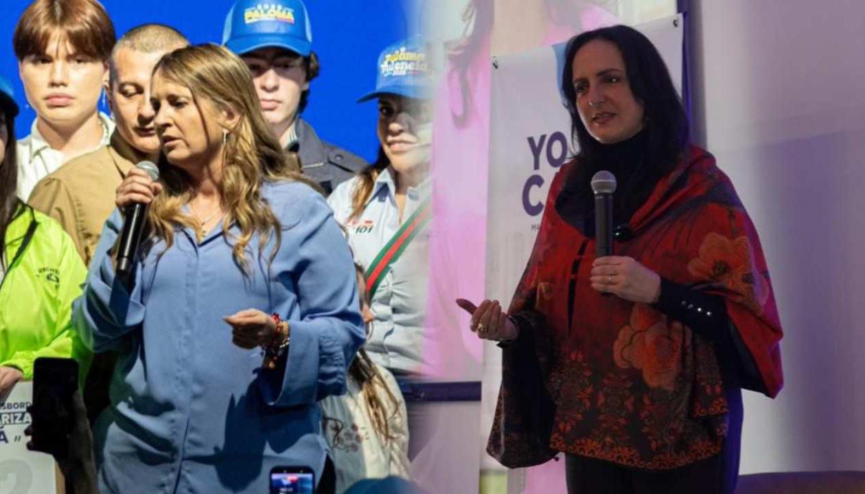 Paloma Valencia y María Fernanda Cabal.