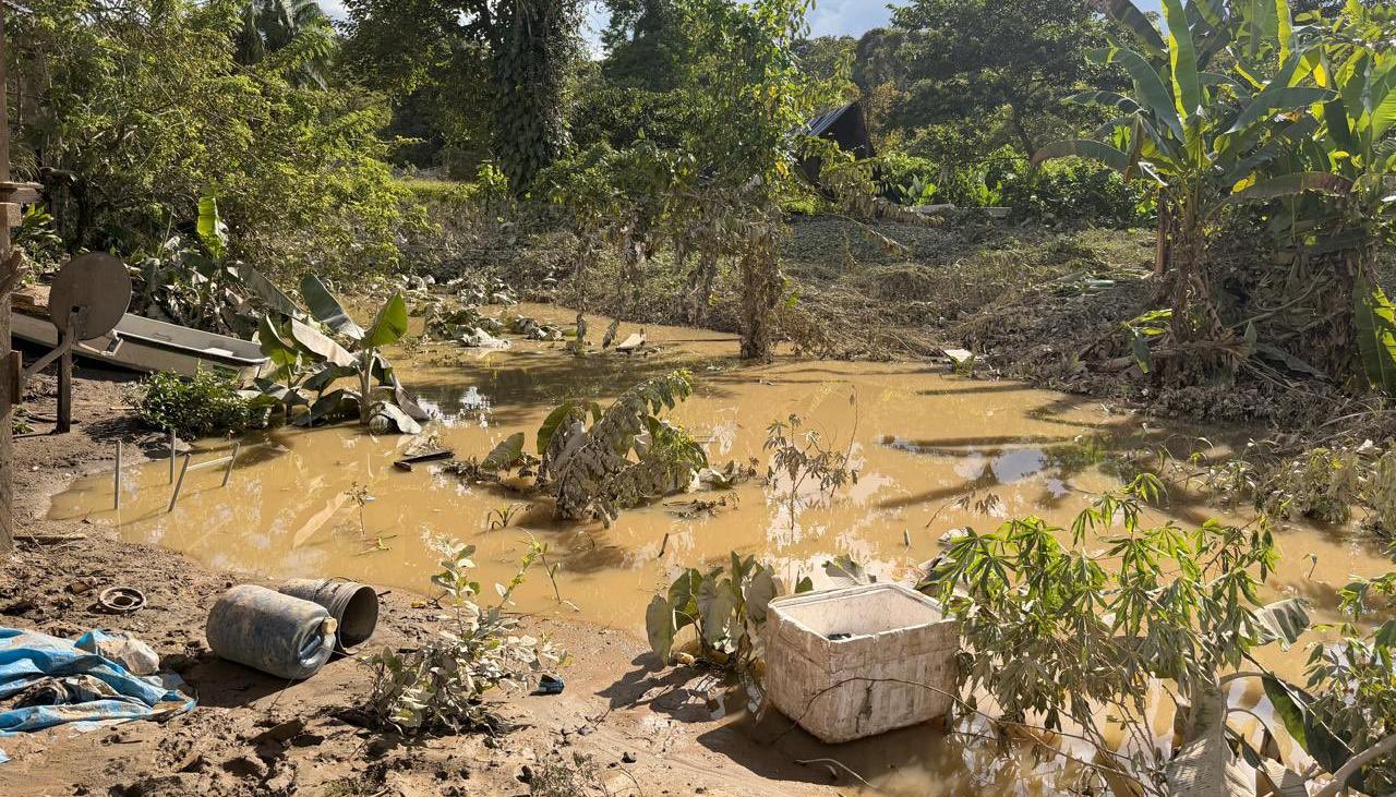 Panorama en Santa Bárbara, Nariño.