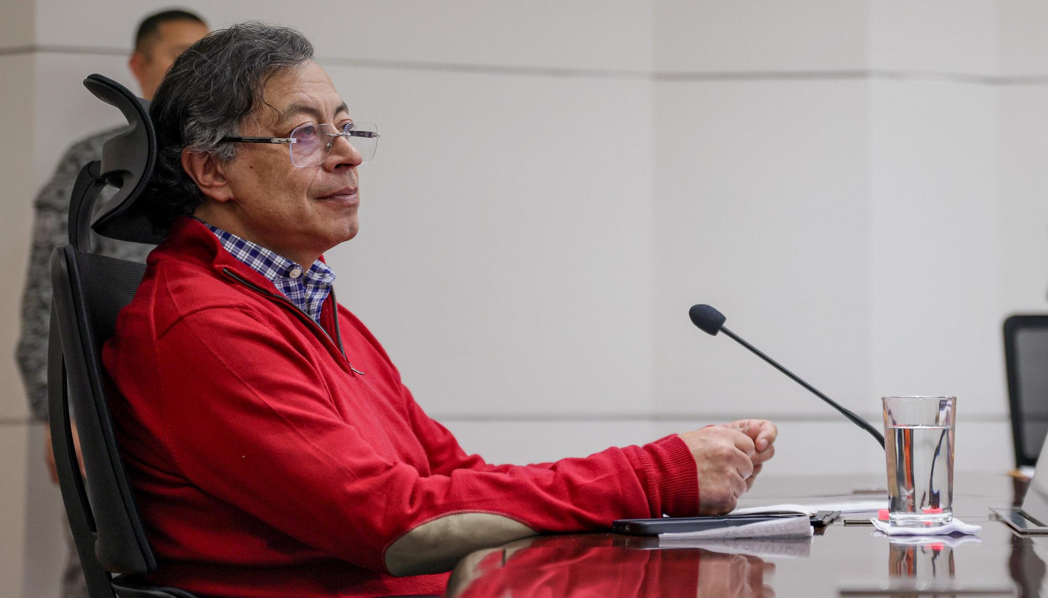 El Presidente de Colombia, Gustavo Petro.
