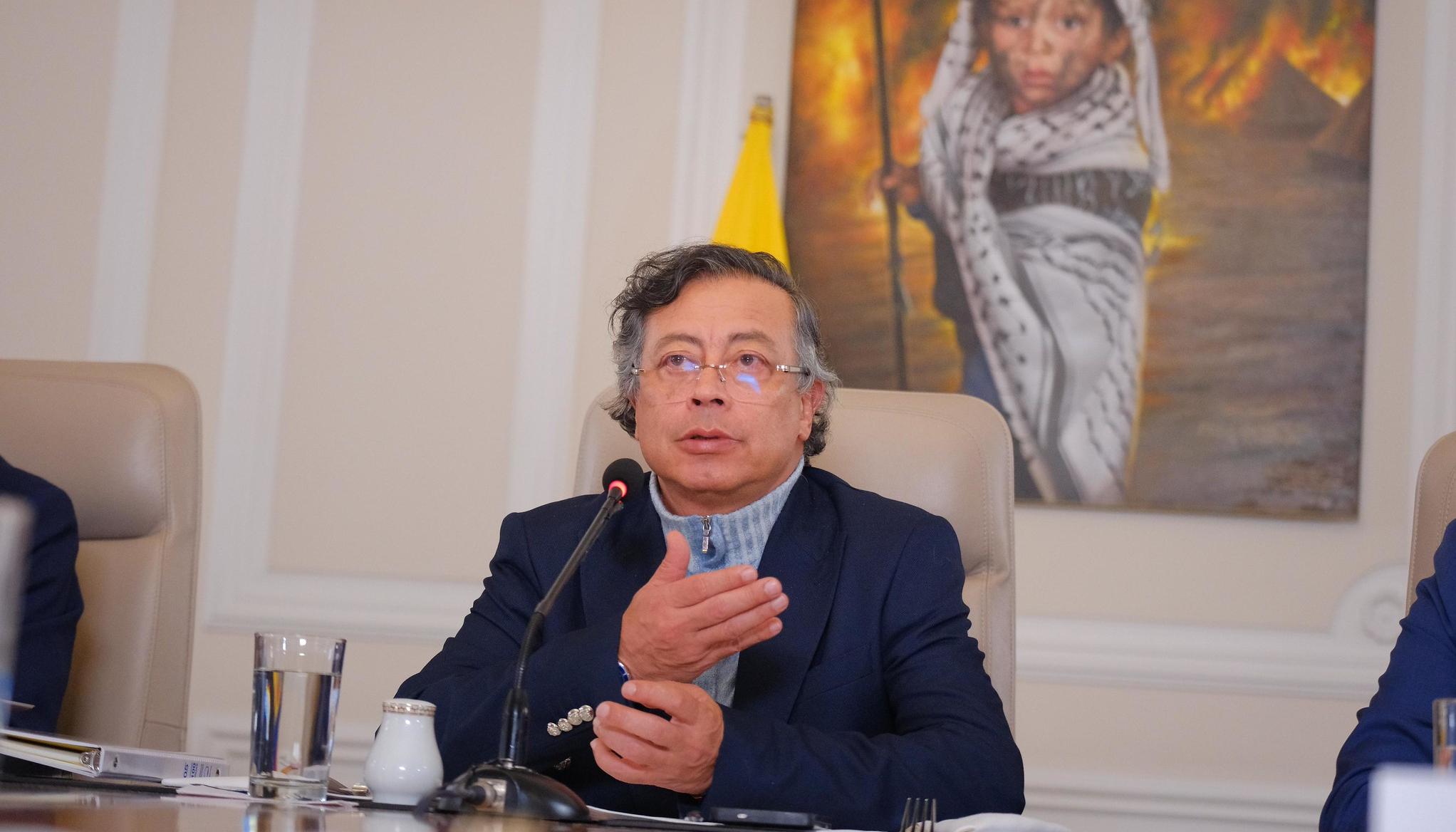 El Presidente de la República, Gustavo Petro.