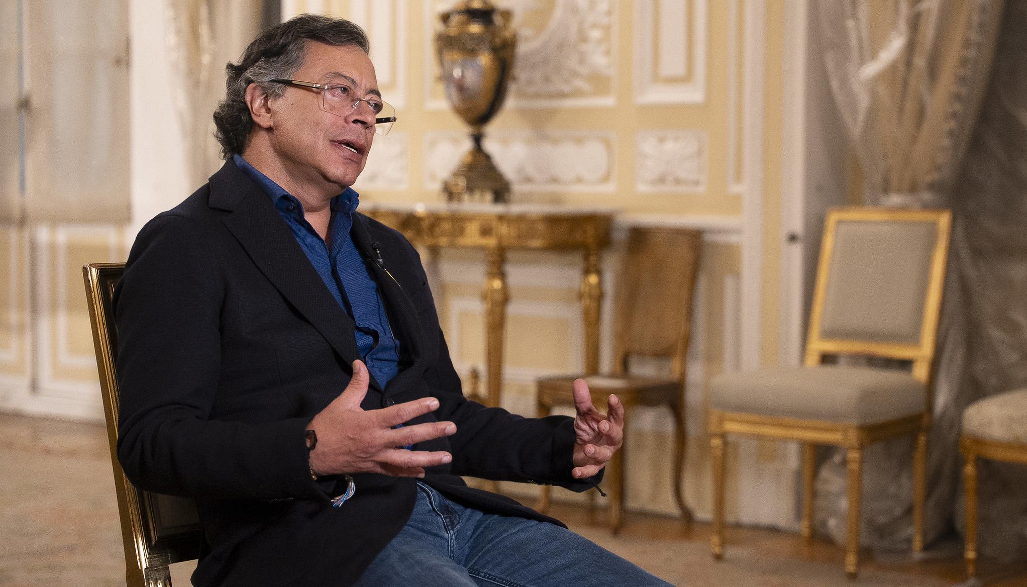 El Presidente Gustavo Petro.