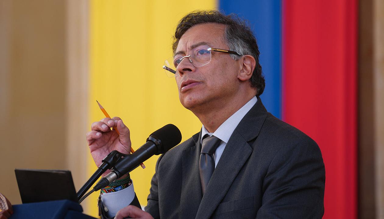 Gustavo Petro, Presidente de Colombia. 