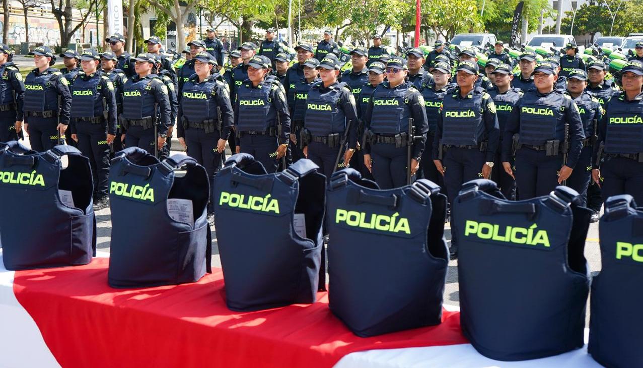 Los unidades de Policía pasarían de 600 a 1.500 en el nuevo comando de la Policía Metropolitana Soledad-Malambo. 