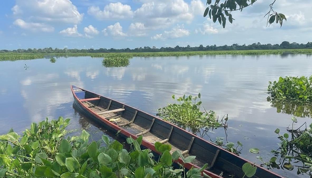 Río Magdalena, en jurisdicción del municipio de Sabanagrande.