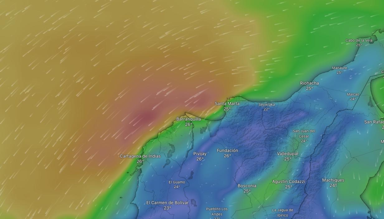 Las rachas de viento se intensificarán en la madrugada de este miércoles 21 de enero. 