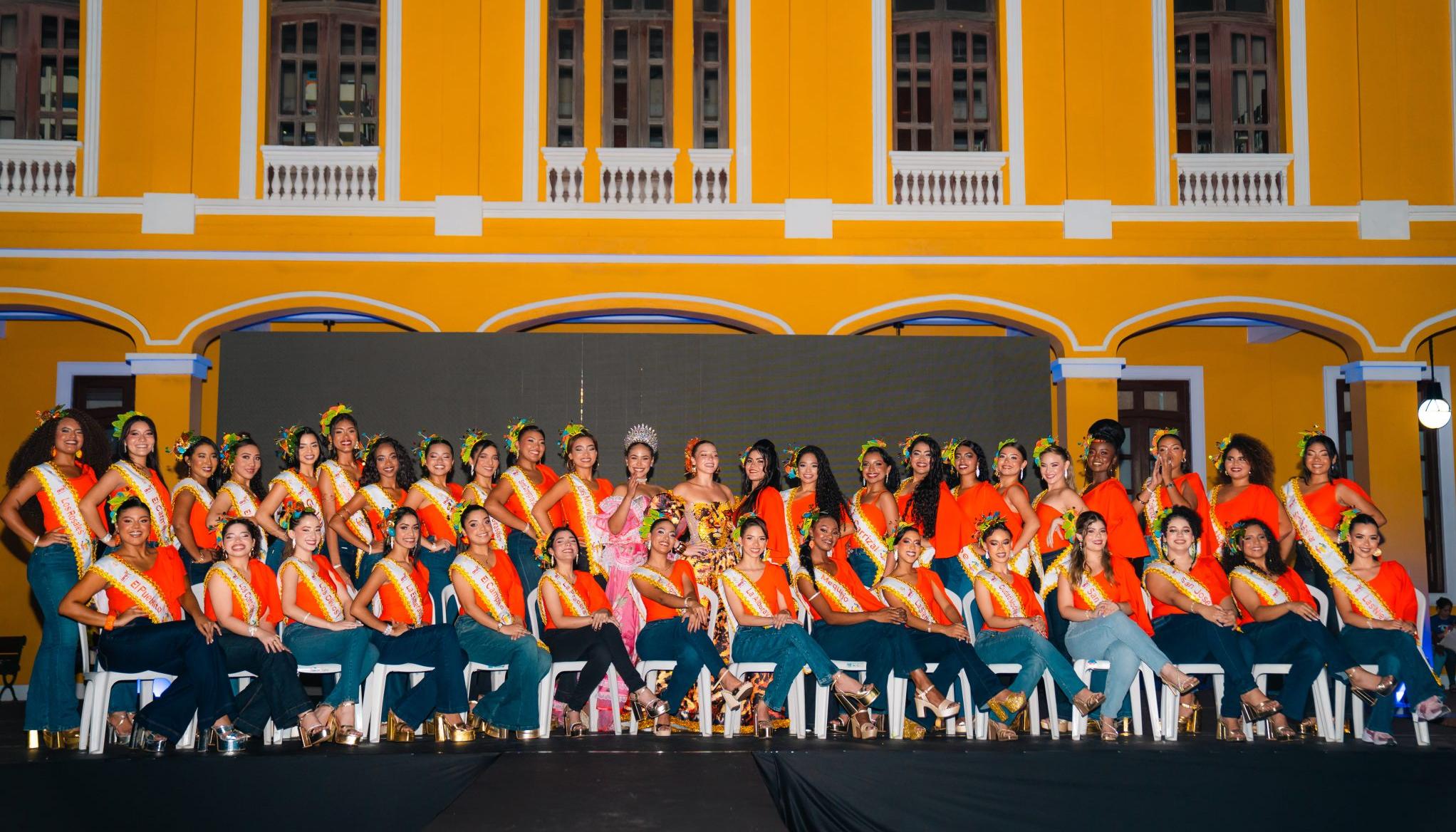 Reinas populares del Carnaval de Barranquilla.