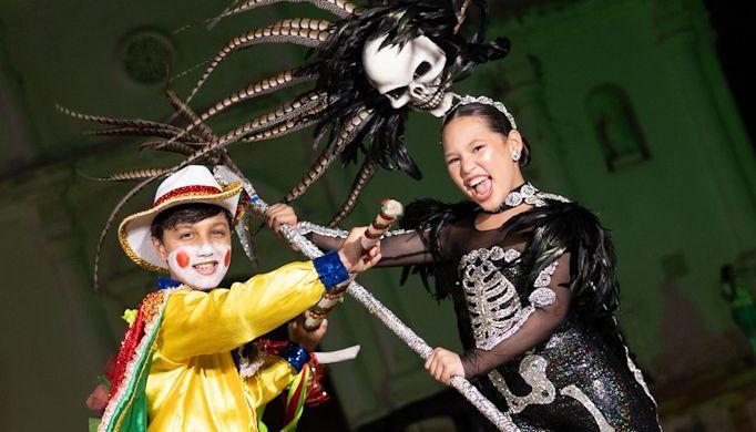 Reyes infantiles del Carnaval de la 44.