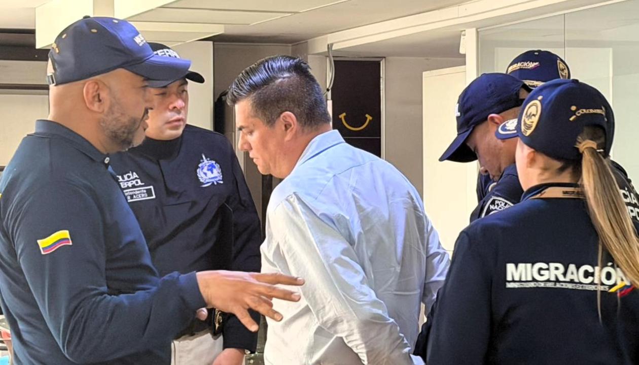 Rubén Antonio Wang Lara, el capturado.