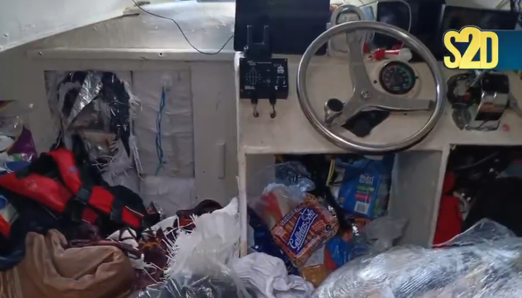 Incautación de cocaína. 