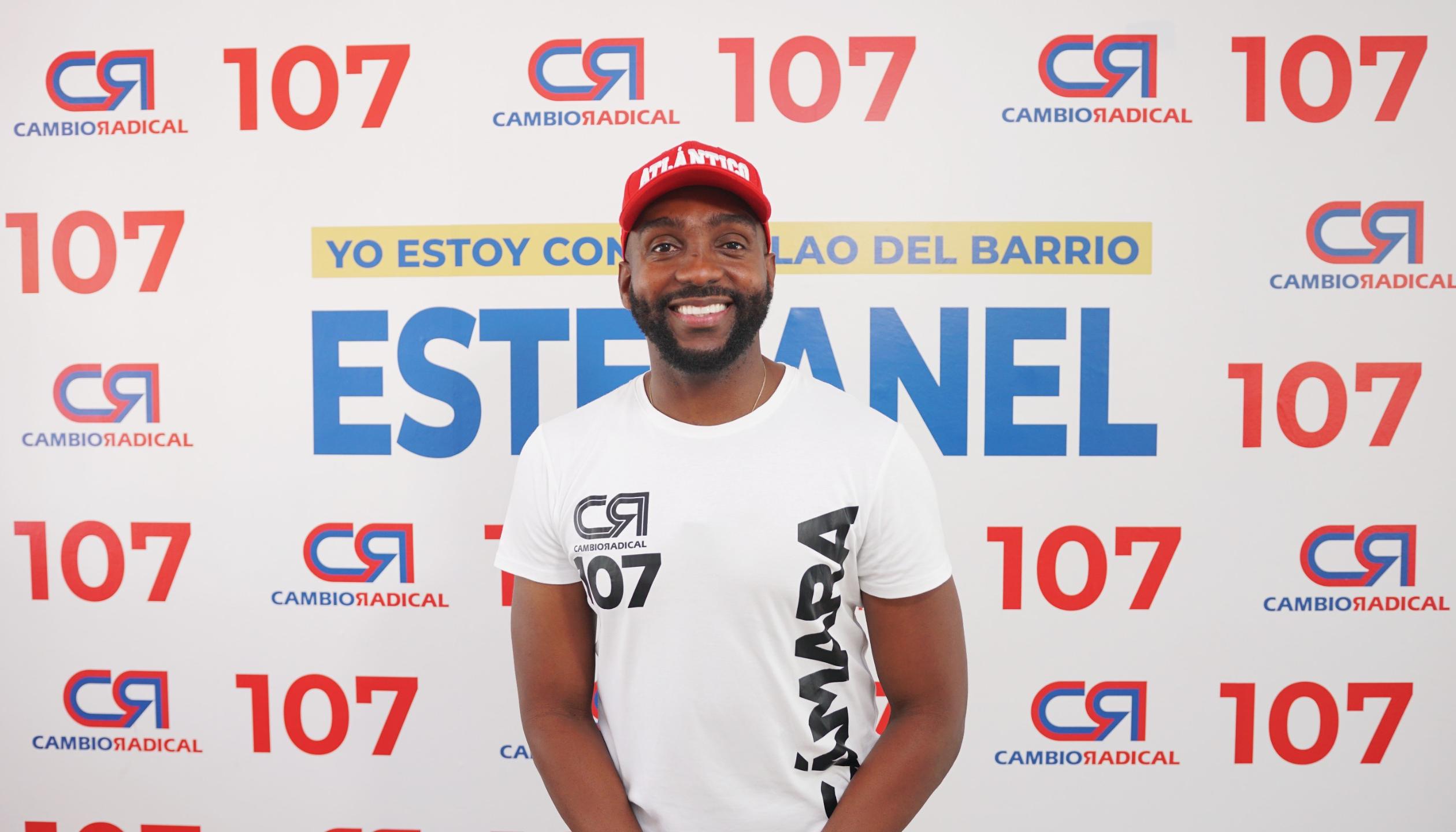 Estefanel Gutiérrez, exconcejal de Barranquilla y aspirante a la Cámara de Representantes. 