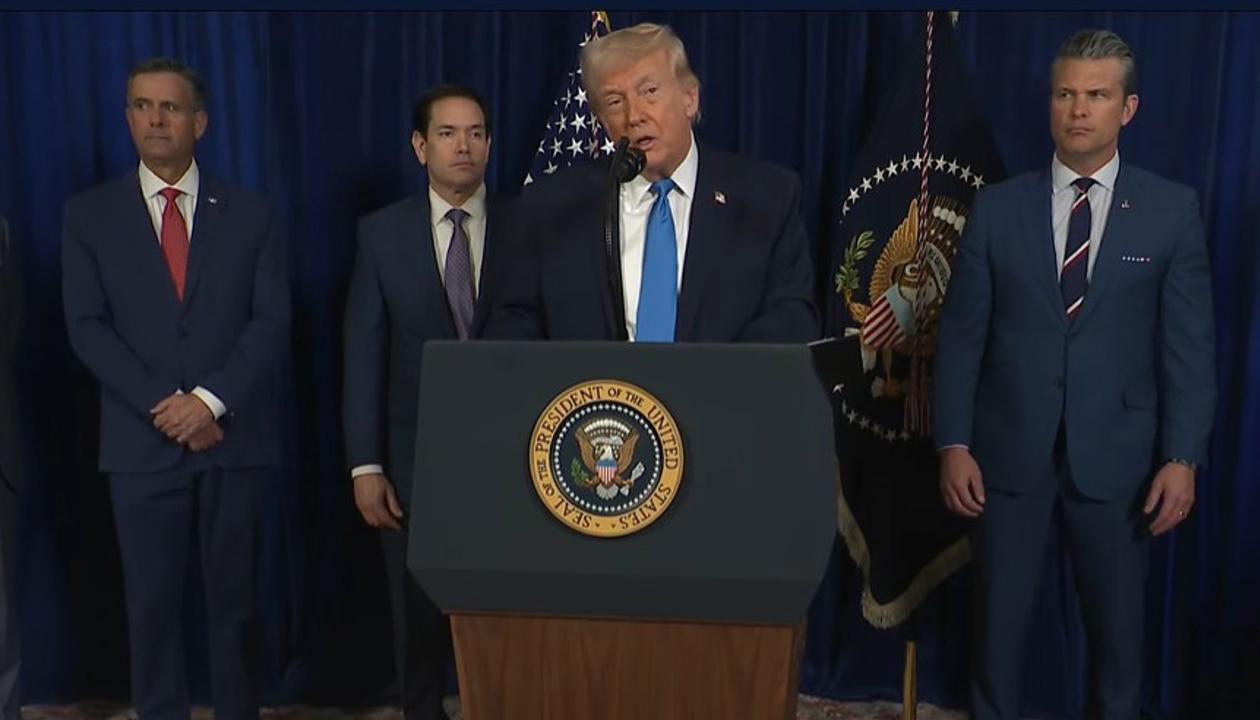 El Presidente de Estados Unidos, Donald Trump.