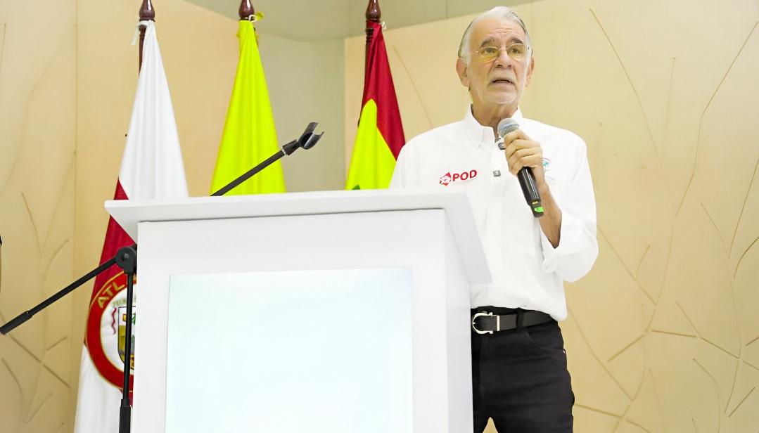 El Gobernador del Atlántico, Eduardo Verano.