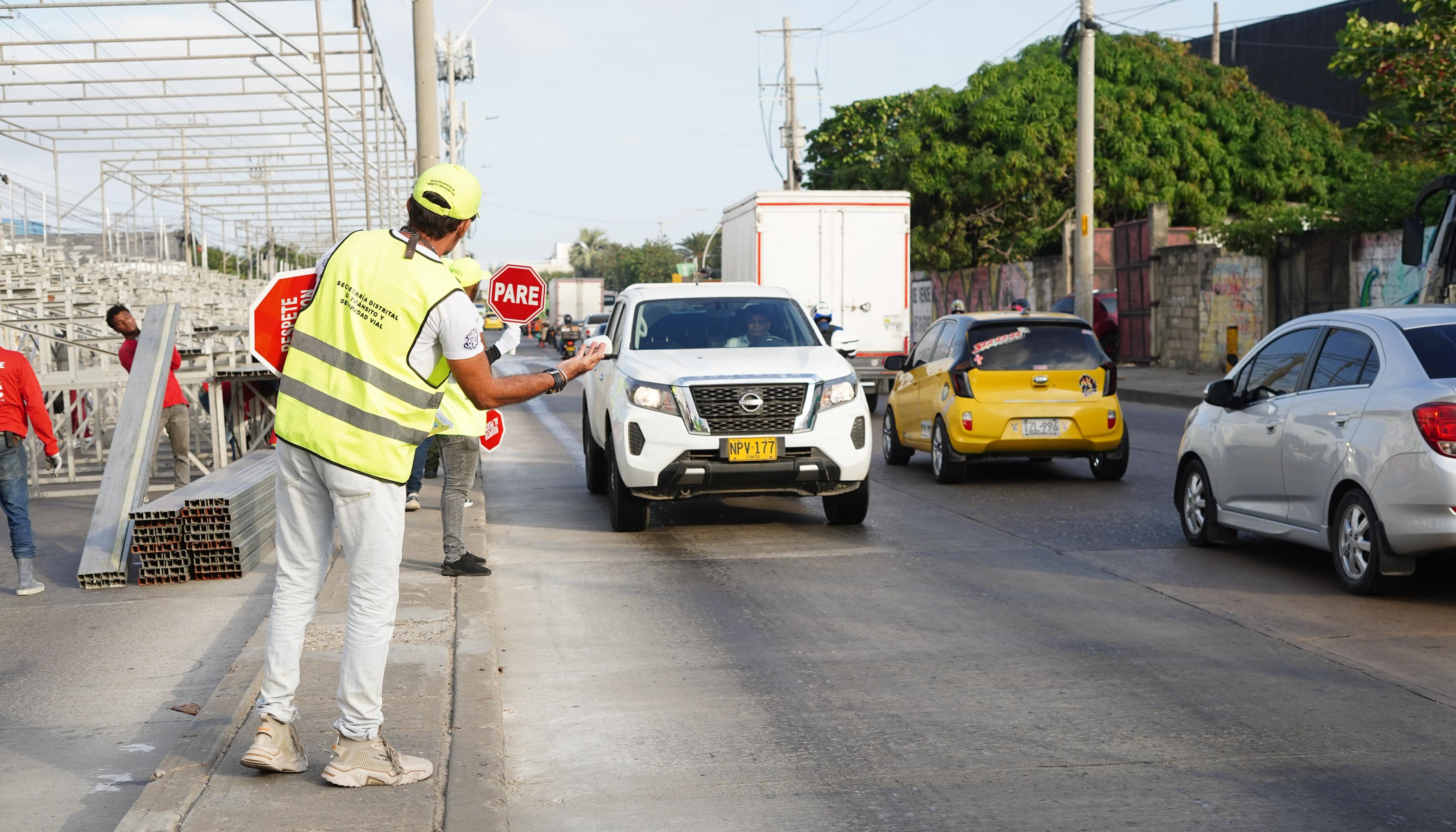 La medida de 'pico y placa' obedece al montaje de palcos. 