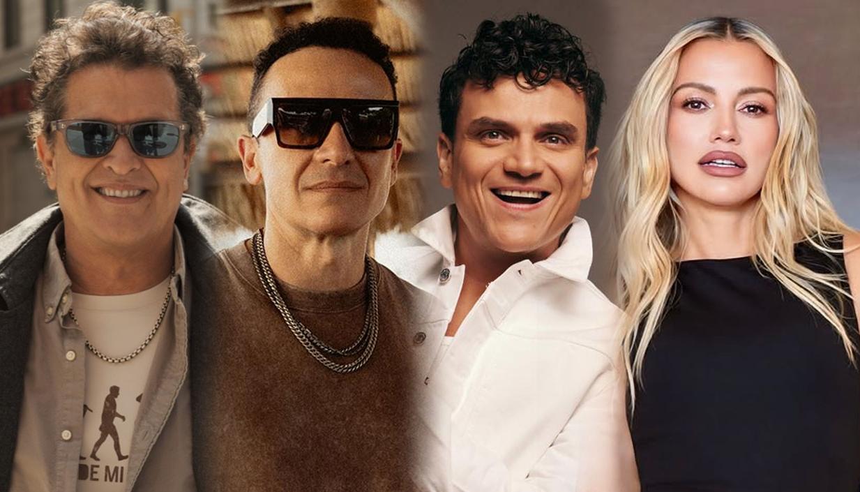 Carlos Vives, Fonseca, Silvestre Dangond y Fanny Lu