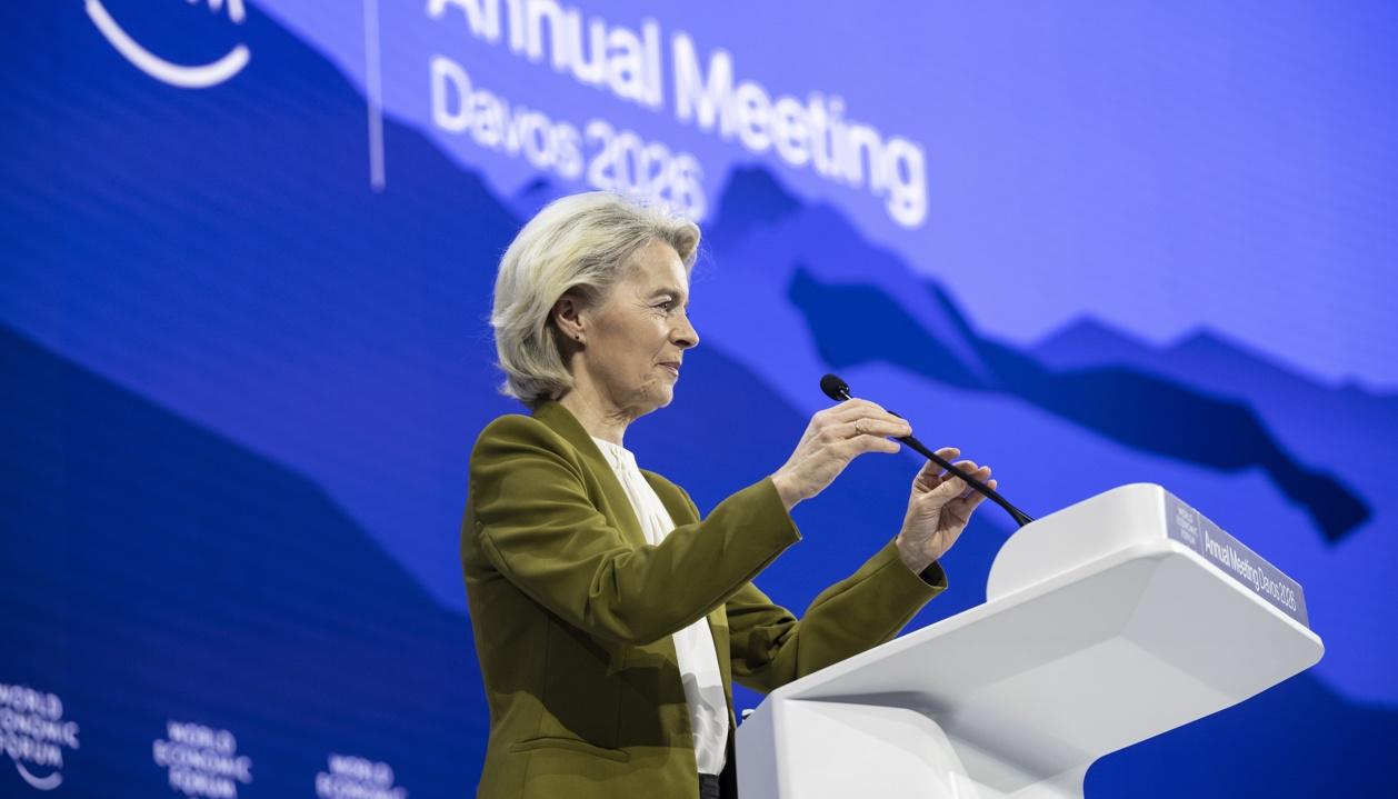La presidenta de la Comisión Europea, Ursula von der Leyen.