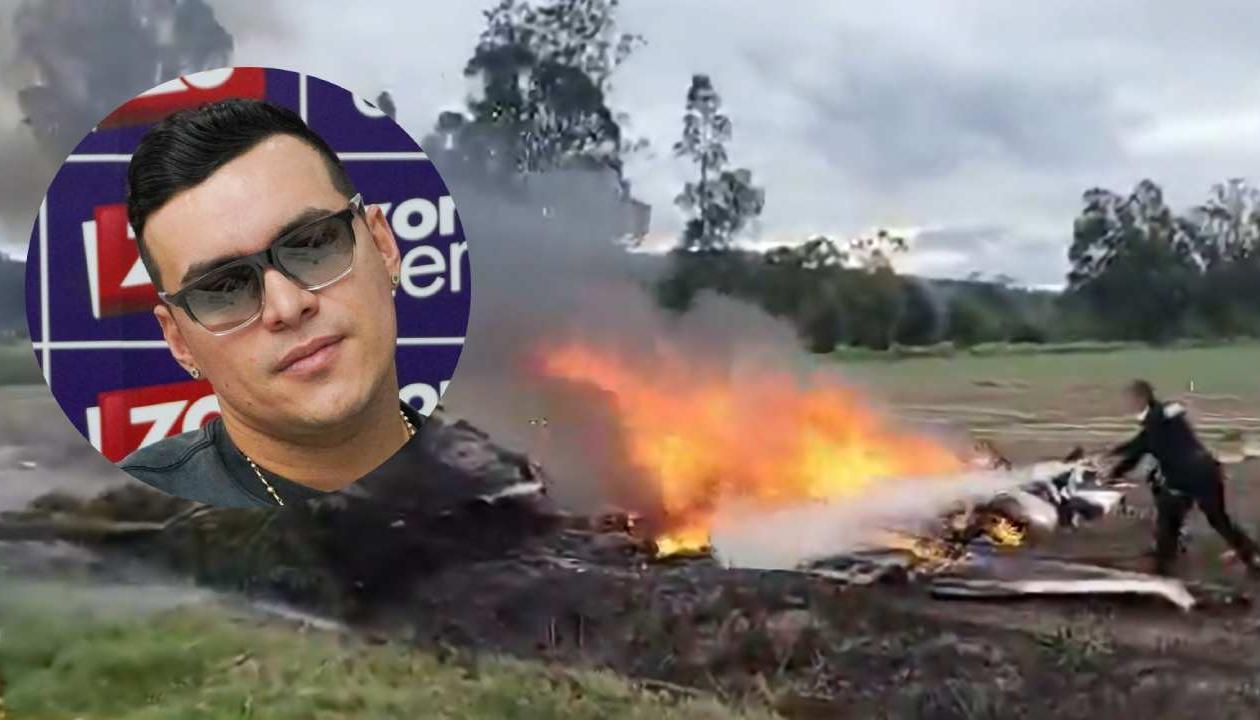 Accidente en donde murió Yeison Jiménez.