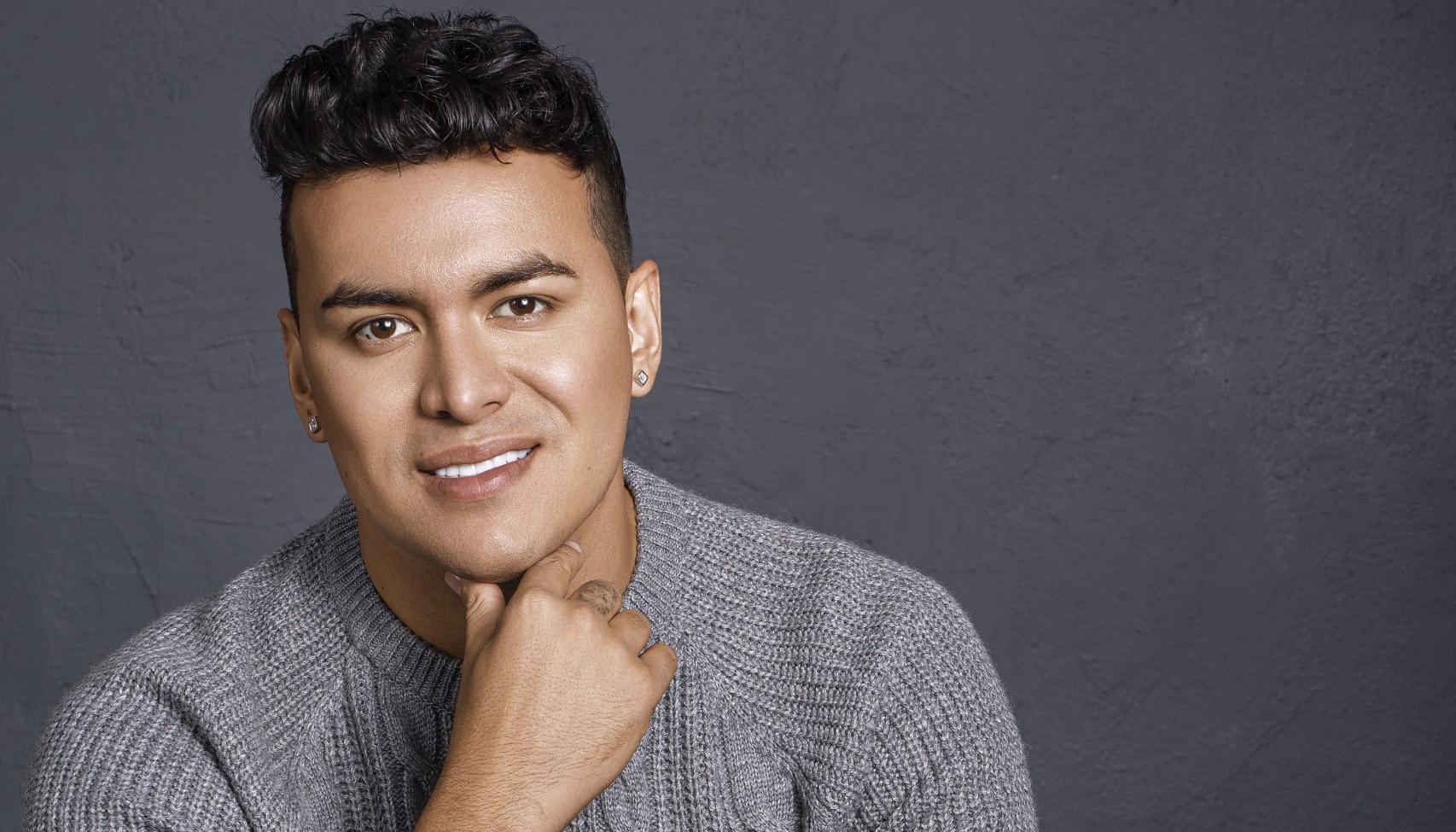 El artista Yeison Jiménez. 