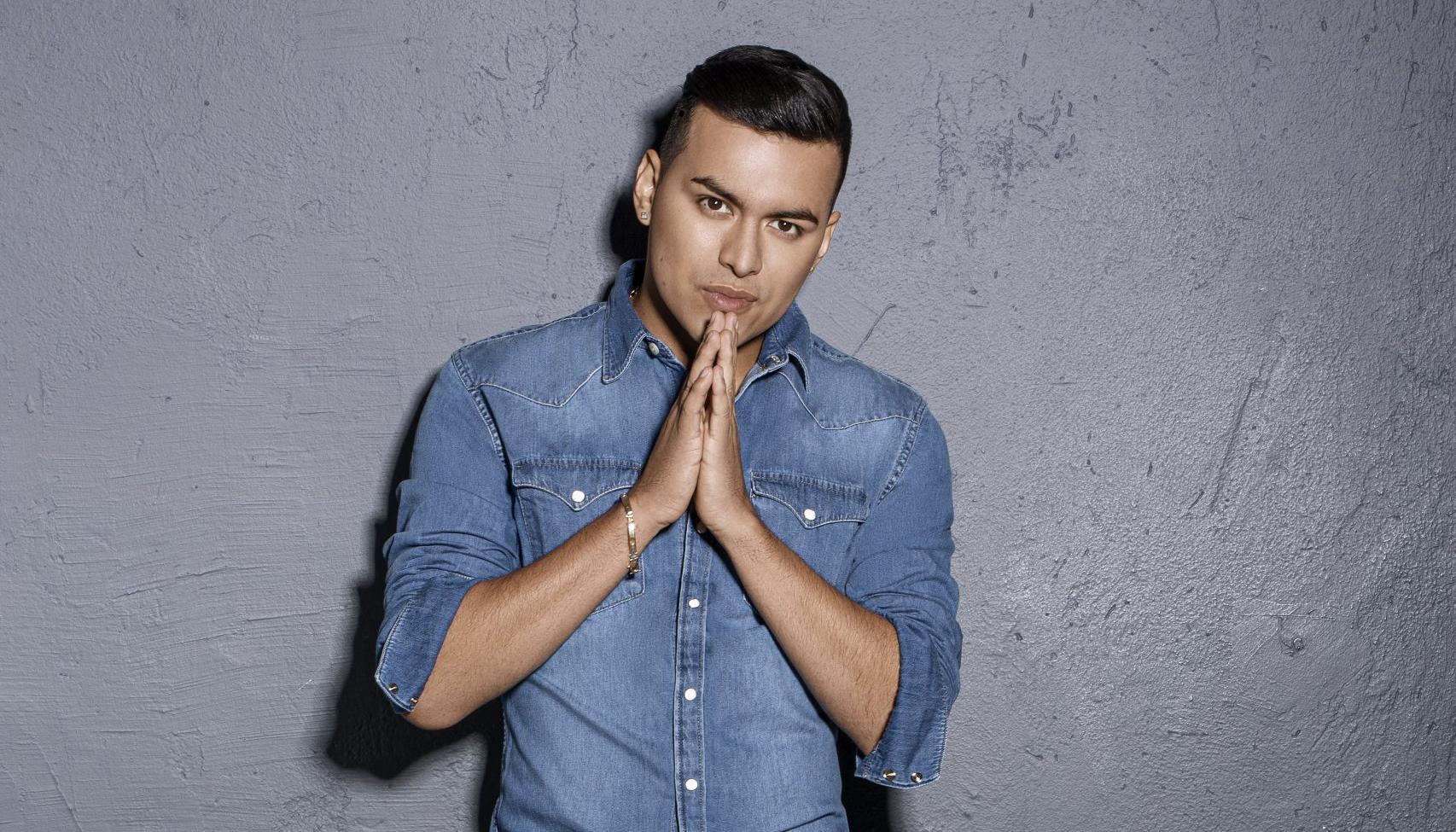 El artista Yeison Jiménez. 