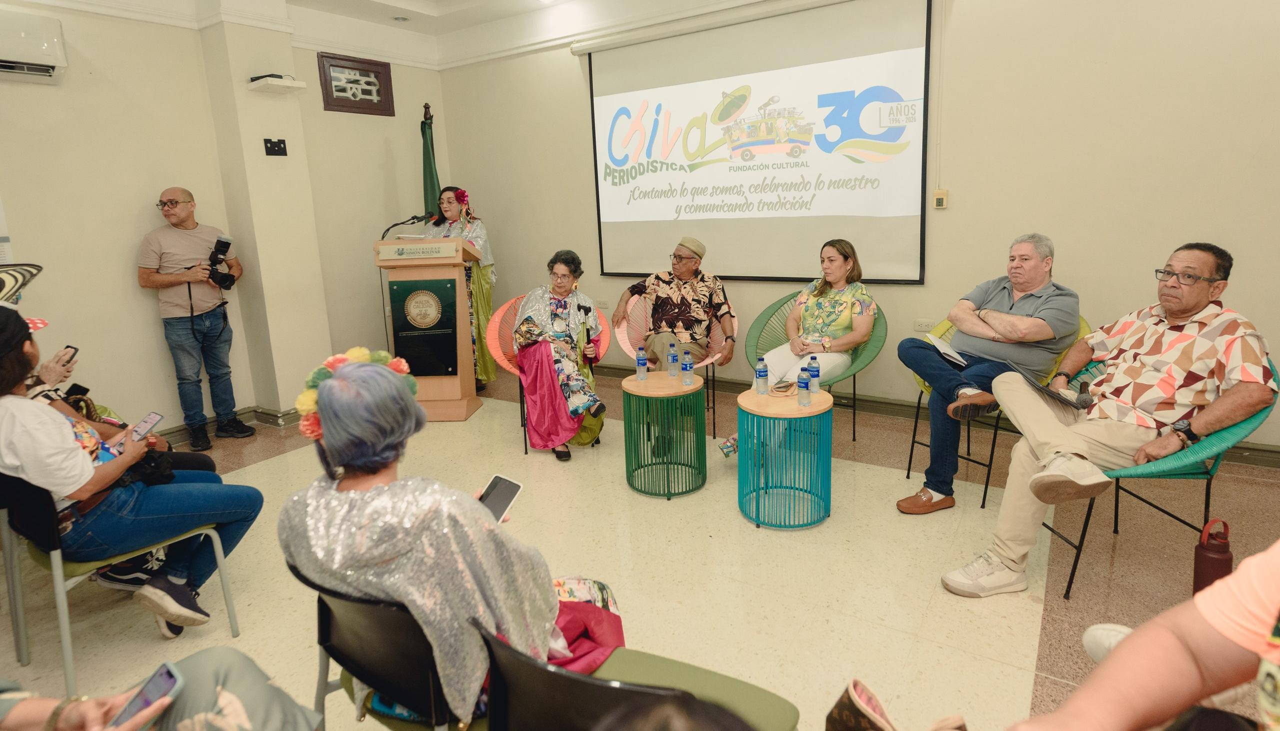 Imagen del conversatorio.