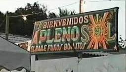 'A pleno sol', una de las verbenas de Carnaval más populares en la década de los setenta